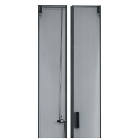 Products MAP-MW-CLVRD-45 Split Vented Rear Door - 45 RU Rack - Black Finish
