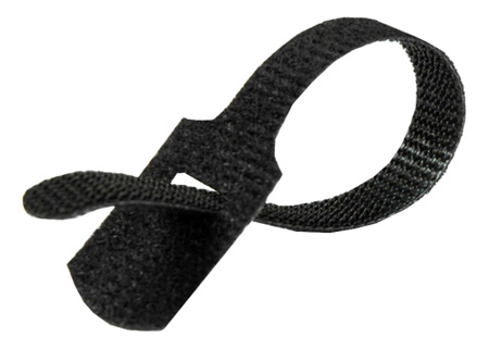 RIP-Q-35-056-BK Mini 0.25 x 3.50 in. Cable Wraps - 56 Pieces - Black