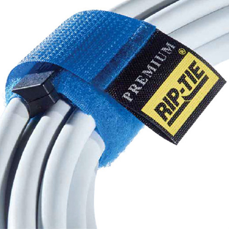 RIP-RLH095010BK 1 x 9.5 in. Rip-Lock CableWrap - Black - Pack of 10