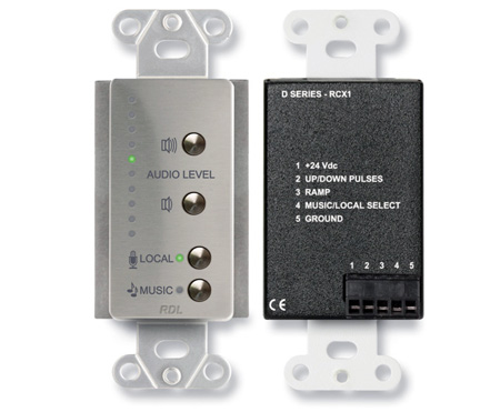 RDL-DS-RCX1 Room Control for RCX-5C Room Combiner -  Radio Design Labs