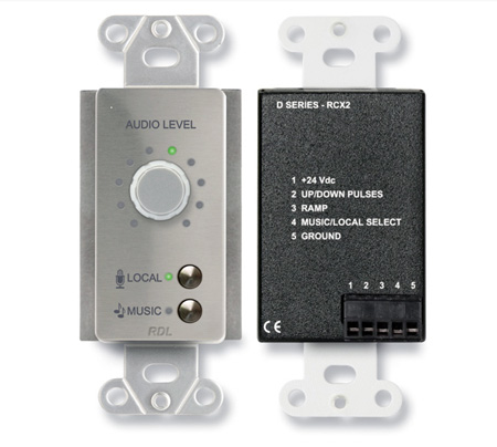 RDL-DS-RCX2 Room Control for RCX-5C Room Combiner -  Radio Design Labs