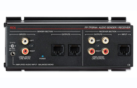 RDL-FP-TPSR4A Format-A Two-Pair Audio Sender & Receiver