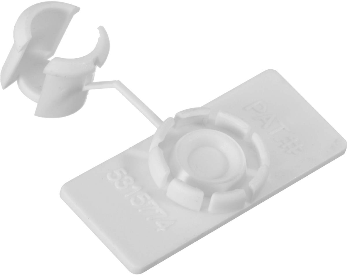 U-15-100-WE Unitag Cable Identification Labels, White - 0.62 x1.5 in. - Pack of 100