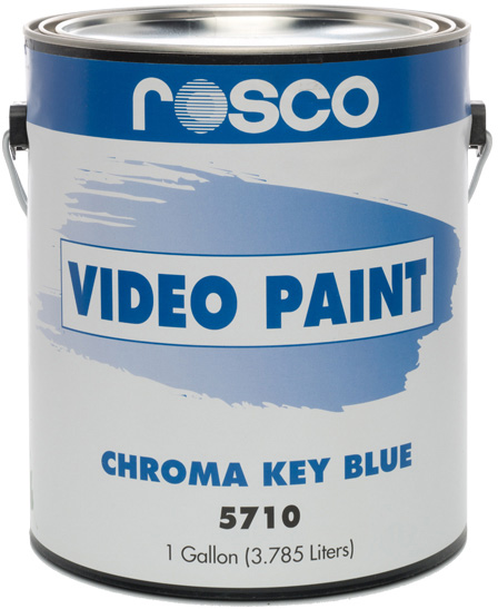 RX5710 Chroma Key Blue Screen Paint - 1 gal