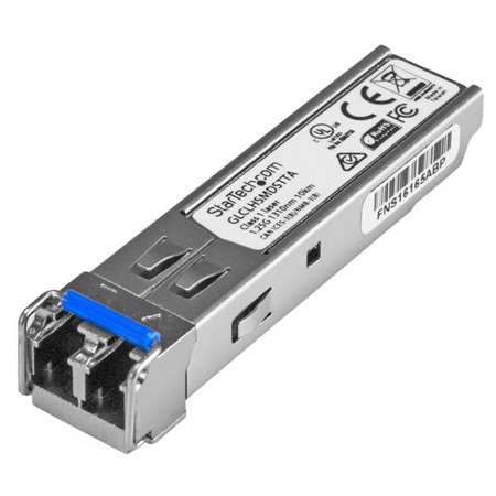 Picture of StarTech ST-GLCLHSMDSTTA Gb Fiber SFP - TAA Compliant - Cisco Compatible