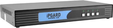 SAVI-SKMN-4S  Secure 4-Port USB KM Switch with Audio Support