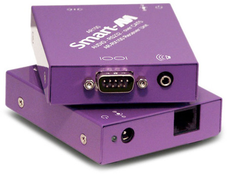 Picture of Smart-AVI SAVI-AR-100S RS-232 & Stereo Sound Point-to-Point CAT5 Extender