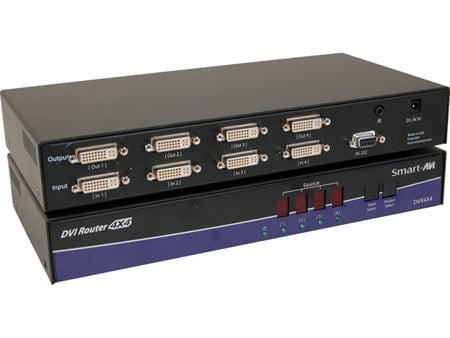 SAVI-DVR4X4S DVI-D 4x4 Router