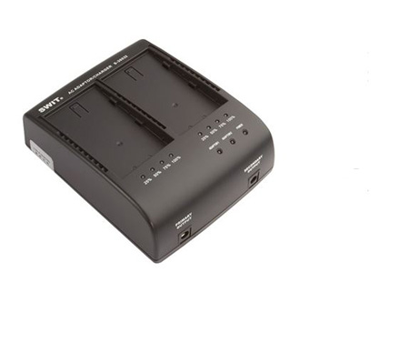 SWIT-S-3602I Dual Simultaneous Charger & Adaptor for JVC SSL-JVC50 Battery