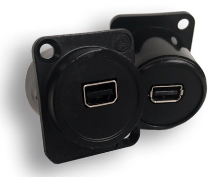 SW-EHMDP2 EH Series Mini Display Port to Mini Display Port - Black Plastic Housing