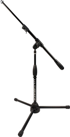 Picture of Ultimate Support Systems ULT-PRORTSHORT-T Pro Series R Microphone Stand with Quarter-Turn Clutch - Reinforced Plastic Tripod Base