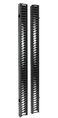 Picture of Tripp Lite TRL-SRCBLDUCTVRT Rack Enclosure Cabinet 6 ft. VRT Cable Manager Double Finger Duct