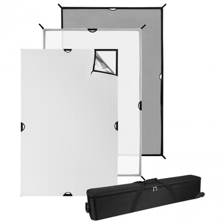 WES-1690 4 x 6 ft. Scrim Jim Cine Kit