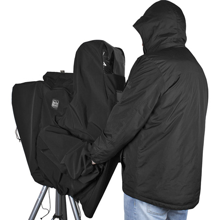 Portabrace PBR-CLK-3ENG Rain Cover for ENG Cameras - Black