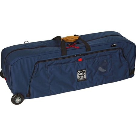 Portabrace WRB-3OR-BK Wheeled Run Bag - Black