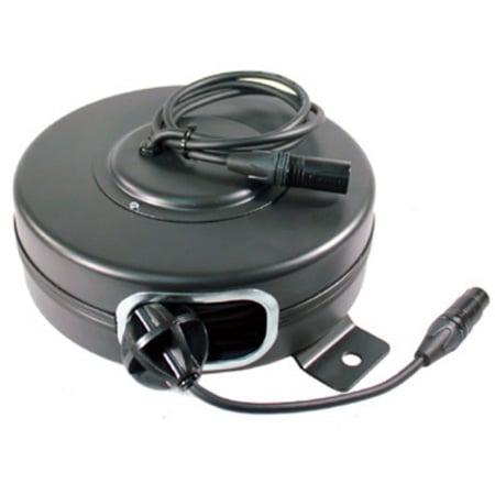 SN-DMX-40-S 40 ft. 5-Pin Female DMX Retractable Cable Reel