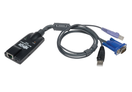 Tripp Lite TRL-B055001UV2CA NetDirector USB Server Interface Unit with Virtual Media & CAC Support