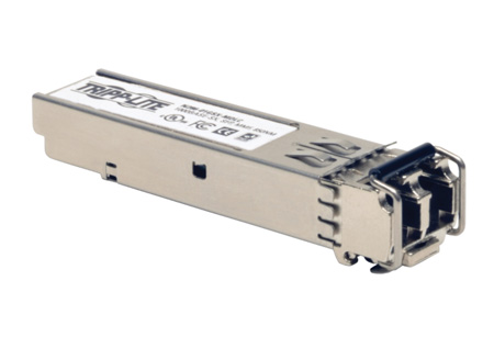 Picture of Tripp Lite TRL-N28601GSXMDL Cisco Compatible 1000Base-SX SFP Transceiver with DDM MMF 850nm 550M LC