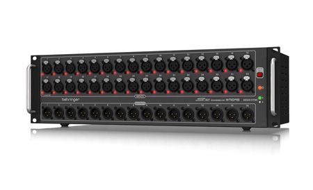 Picture of Behringer BEH-S32 I by O Digital Snake Stagebox with 32 Preamps 16 Outputs