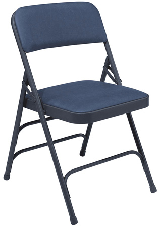 Folding Chair, Blue - Pack of 4