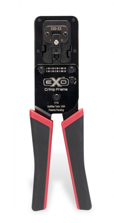 PLAT-100061C EXO Crimp Frame with Die for Crimping All Latest Generation exEZ-RJ45 System Connectors