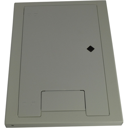 -WB-X1-SMWE-C Surface Mount Cover with Lock & Cable Exit Door - White