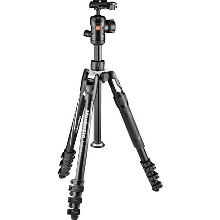Picture of Manfrotto Distribution MKBFRLA4B-BHMUS Aluminum Befree 2N1 Aluminum Tripod Lever - Full Size Monopod Included