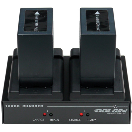 DOLG-TC200-SON Two-Position Battery Charger for Sony L & M Series Batteries