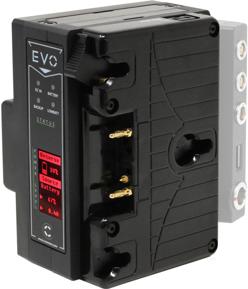 Picture of Core SWX CSW-EVO-G 3-Stud to 3-Stud Li-ion Battery with 2 P-Tap Outputs - 49wh