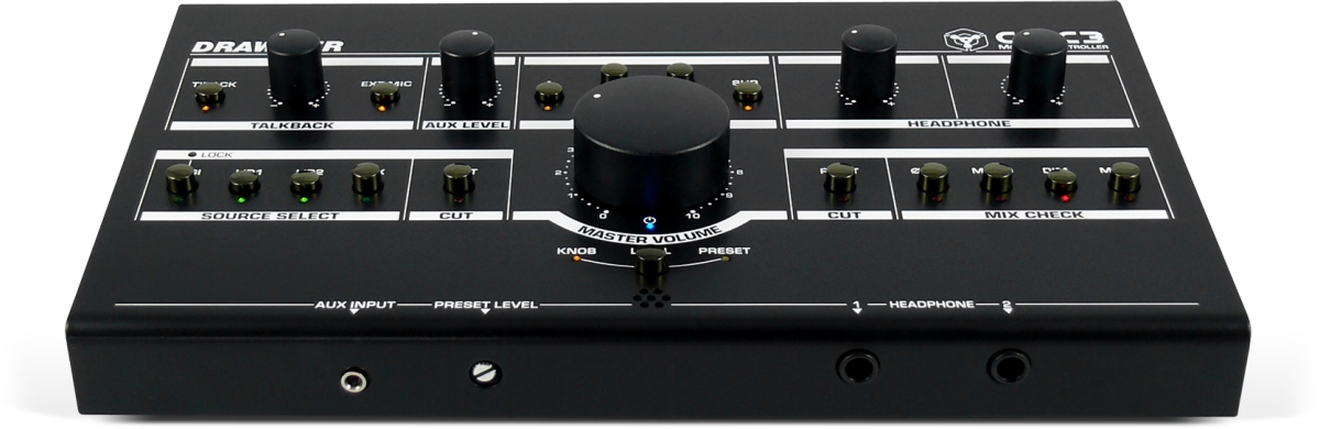 DRWM-CMC3 Compact Monitor Controller - 4 Source 3 Out