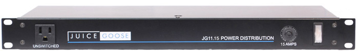 JG-JG11-0-15A 19 in. Rack Mounted Power Module - 11 Outlets & 15A Capacity