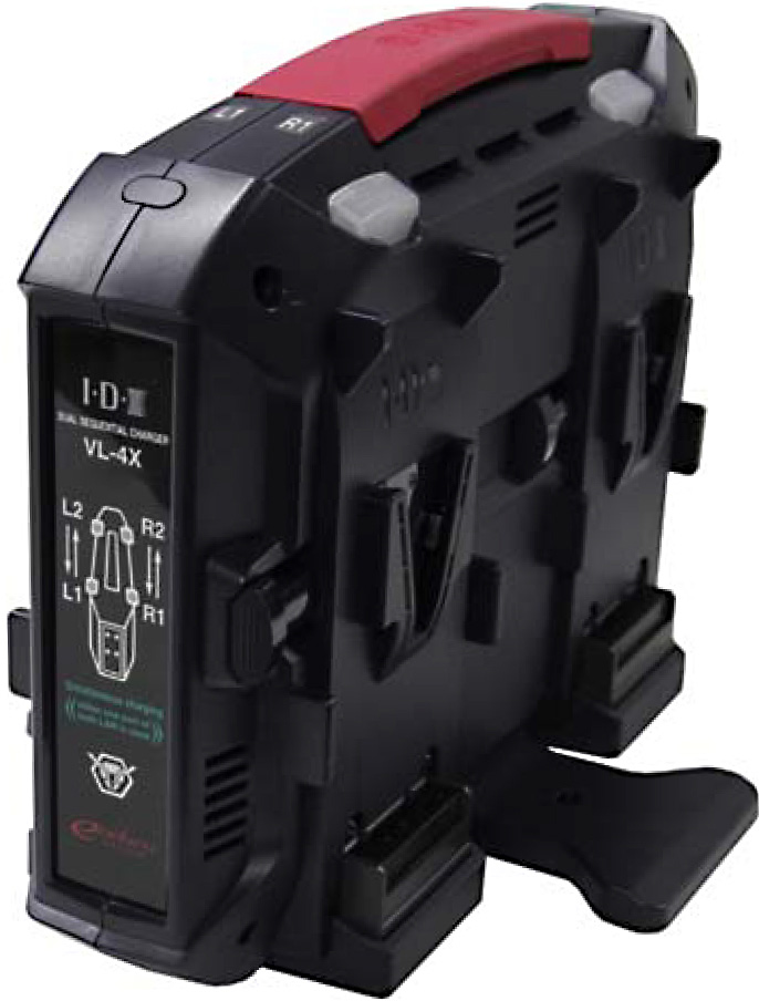 IDX-VL-4X Lightweight V-Mount Quad Charger
