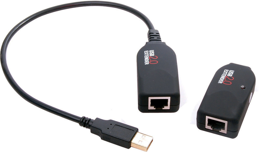 Picture of Apantac APA-USB-EXT-1 USB 2.0 Extender Over CATx - Extend High Speed 480Mbits USB 2.0 up to 115 ft.