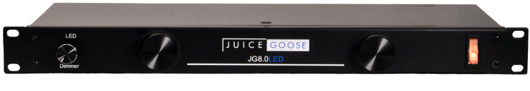 JG-JG8LED 19 in. Rack Mounted Power Module with 15 or 20A Capacity - 8 Outlets with LEDs