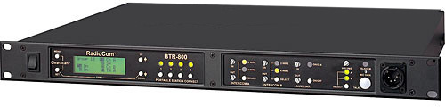 Picture of RTS Intercoms RTS-BTR-800E88R5 A5F Headset Jack & E88 Band Base Station