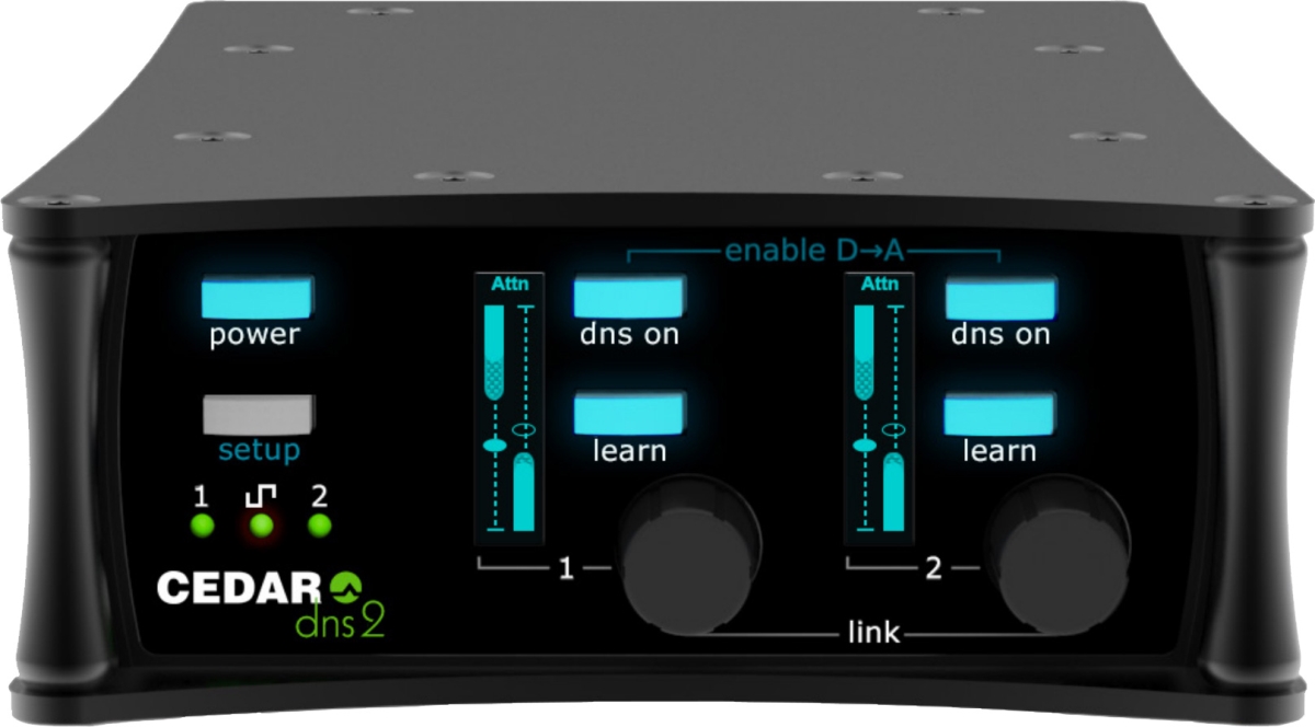 CEDA-DNS-2 2-Channel Dialog Noise Suppressor -  CEDAR Audio