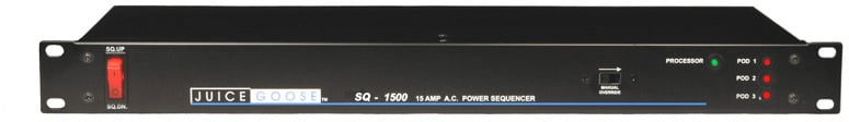 JG-SQ-1500 3 Step 15A Sequenced Power Distribution System with Remote Control Capability