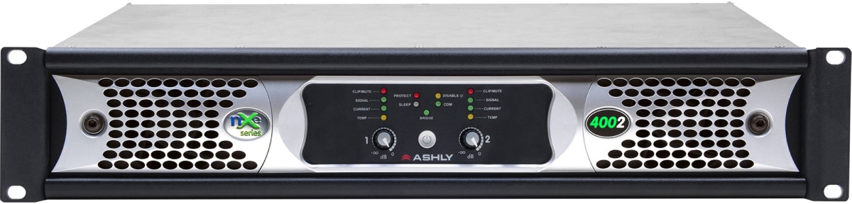 Picture of Ashly Audio ASH-NXE4002BD Power Amplifier Plus OPDante & OPDAC4 Option Cards