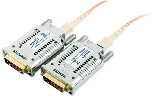 Picture of Foreseeson Custom Displays OPHI-DSL-M 1 Channel DVI Fiber Optic Extender - Up to 1000 m