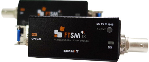 Picture of Foreseeson Custom Displays OPHI-FTSM 12G-SDI Fiber Optic Extender - 4K Ultra HD Resolution at 60 Hz & Up to 5 Km