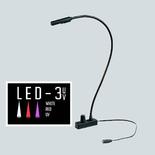 LIT-L-18-LED-3UV Lampset 18 in. Gooseneck Console Light Mounting Kit with Power Supply