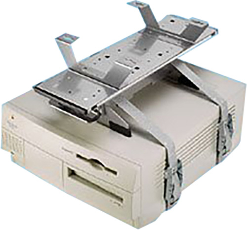 Picture of Penn Elcom CPU-92S Universal Sliding & Swiveling Computer Holder - Silver
