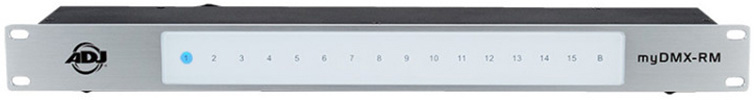 Picture of ADJ AMDJ-MYD357 myDMX RM Rack Mount DMX Lighting Storage Device for 16 Pre-Set Shows