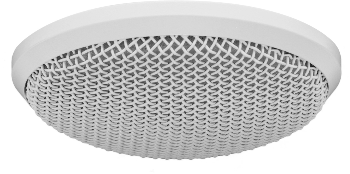AUD-M70WD Dante AES67 Flush-Mount Ceiling Microphone - White