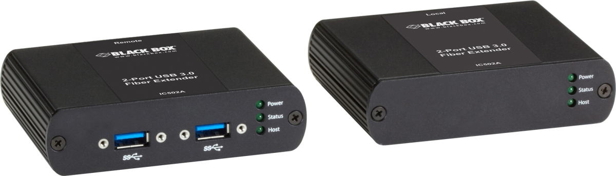 Picture of Black Box BBX-IC502A-R2 USB 3.0 Extender 2 Port Multimode