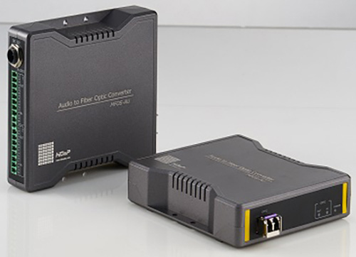 Picture of HDNP HDP-MFOS-AU 2-Channel Balanced Audio Fiber Optic Converter - Single End