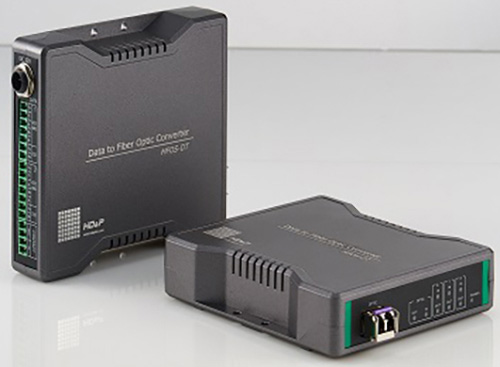 Picture of HDNP HDP-MFOS-DT 2-Channel RS232&#44; 422 & 485 Serial Data Fiber Optic Converter