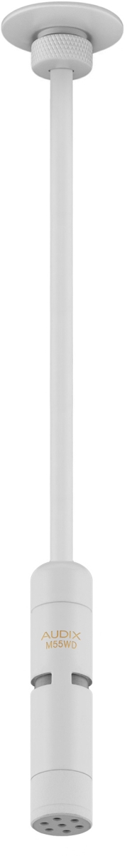 AUD-M55WD Dante AES67 Hanging Ceiling Microphone - White