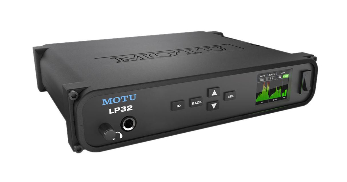 -LP32 ADAT Lightpipe USB-AVB Audio Interface -  Motu, MOTU-LP32