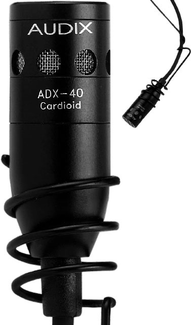 Picture of Audix AUD-ADX40-HC Mini Pre-Polarized Condenser Microphone Hyper Cardioid